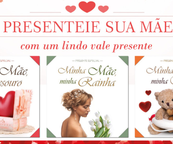 Conheça os lindos cartões de presentes especiais “Dia das Mães" do salão Altitude!